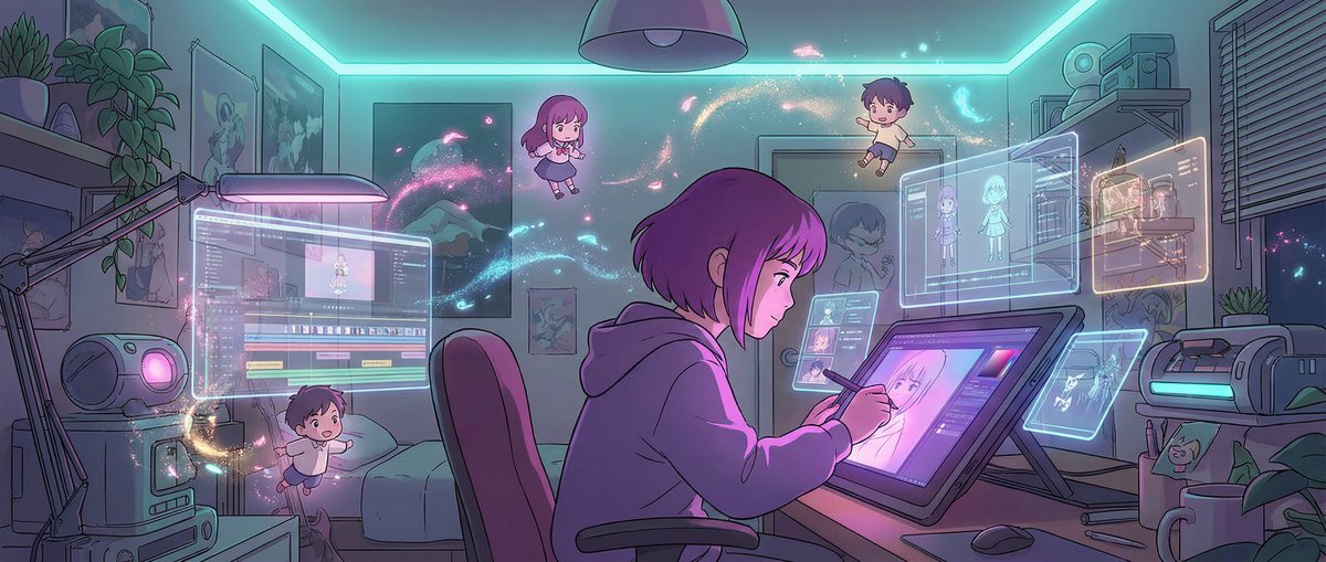 暗网AI动漫创作工具